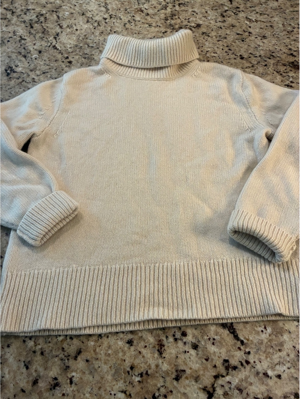 Wilfred cream turtleneck sweater